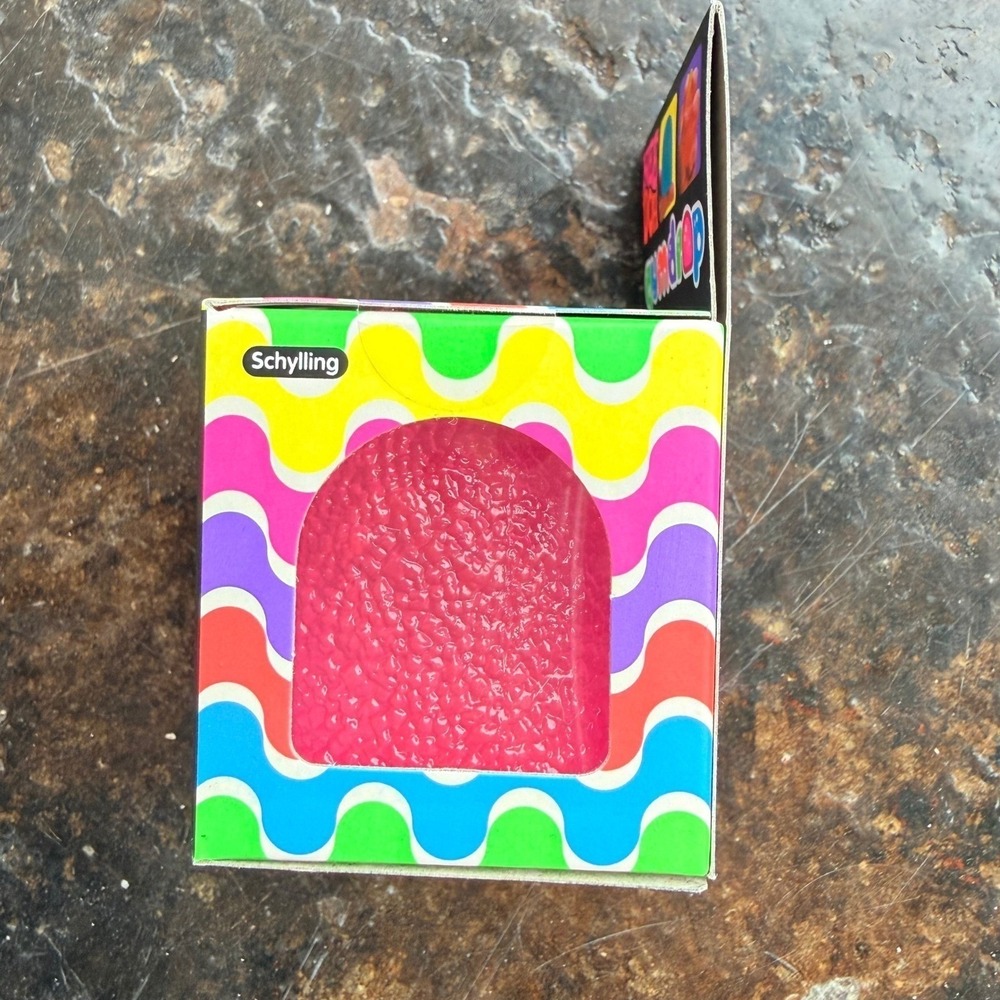 NeeDoh Gumdrop Fidget Toy Nee Doh Super Solid Squish Sensory Stress Pink NWT - Picture 2 of 5